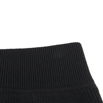 Hermes Skirt Serie Button Knit Cashmere Knit Women Used a