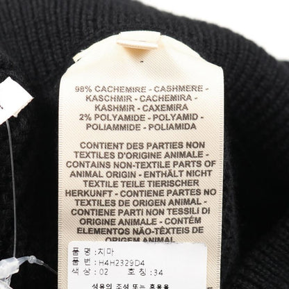 Hermes Skirt Serie Button Knit Cashmere Knit Women Used a