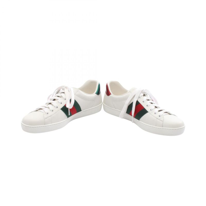 Gucci Sneakers Ace Sherry Line Leather Sneakers Men's Used a