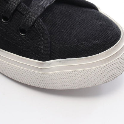 Saint Laurent Paris Sneakers Malibu Black Canvas Leather Sneakers Women Used a