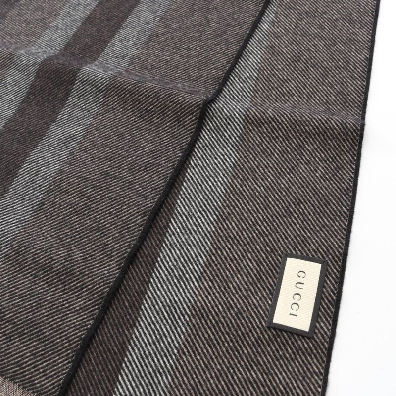 Gucci Scarf 3875744g2002764 Brown Wool Scarf Unisex