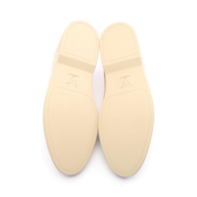 Louis Vuitton Loafer Estate Monogram Denim Shoes Estate Loafer Men's Unused