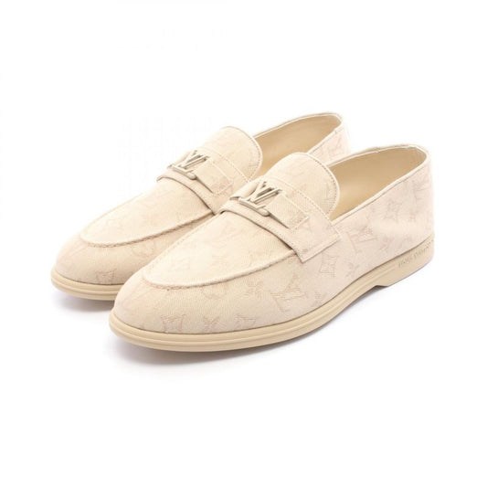 Louis Vuitton Loafer Estate Monogram Denim Shoes Estate Loafer Men's Unused