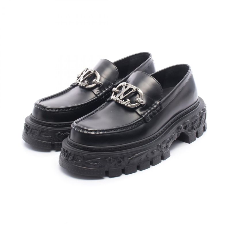 Louis Vuitton Loafers Baroque Line Leather Shoes Baroque Line Loafers Men's