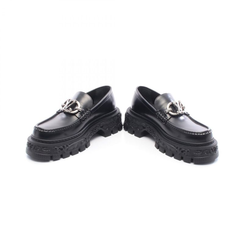 Louis Vuitton Loafers Baroque Line Leather Shoes Baroque Line Loafers Men's