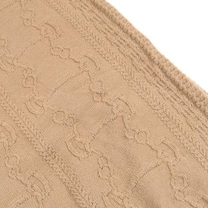 Hermes Dress Chaine D'ancre Wool Dress Women Used a