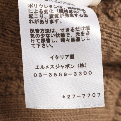 Hermes Dress Chaine D'ancre Wool Dress Women Used a