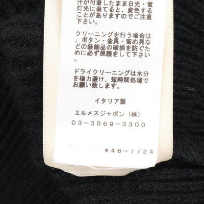 Hermes Vest Serie Button Cashmere Vest Ladies Used a