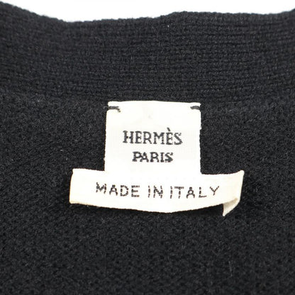 Hermes Vest Serie Button Cashmere Vest Ladies Used a