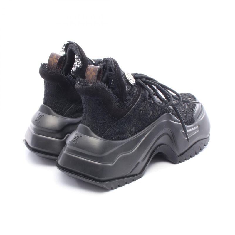 Louis Vuitton Sneakers LV Arkwright 2.0 Line Suede PVC Coated Canvas Sneakers