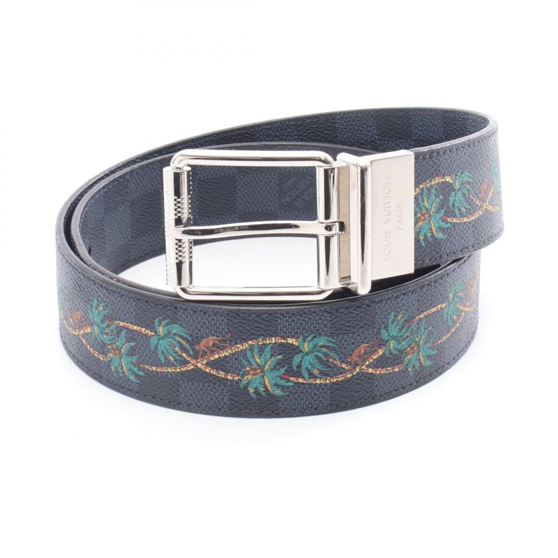 Louis Vuitton Belt Santure Damier Print 40mm (1.57in) M0020u Other Belt Men's