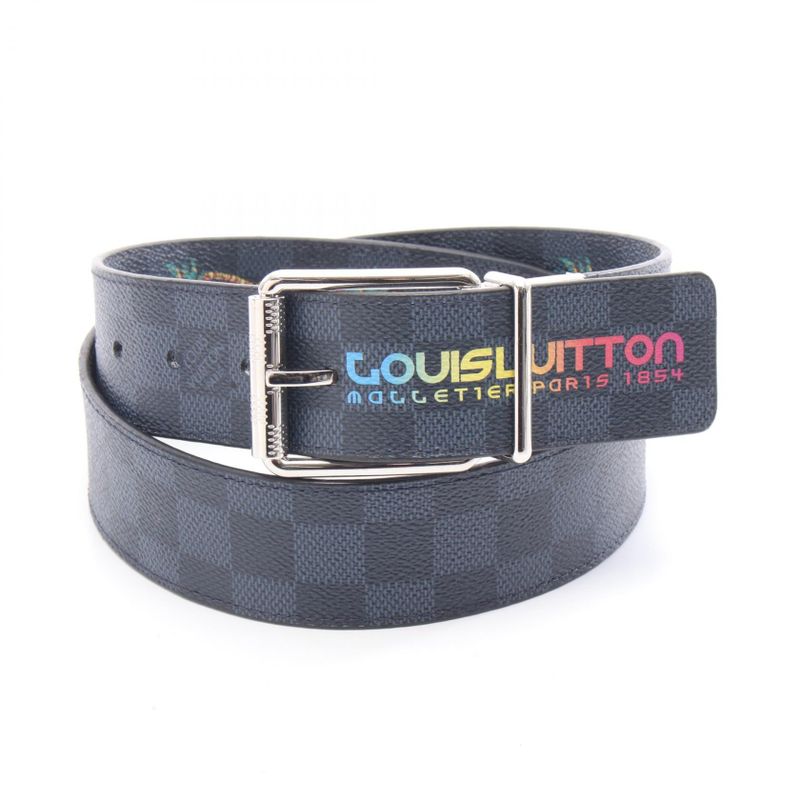 Louis Vuitton Belt Santure Damier Print 40mm (1.57in) M0020u Other Belt Men's