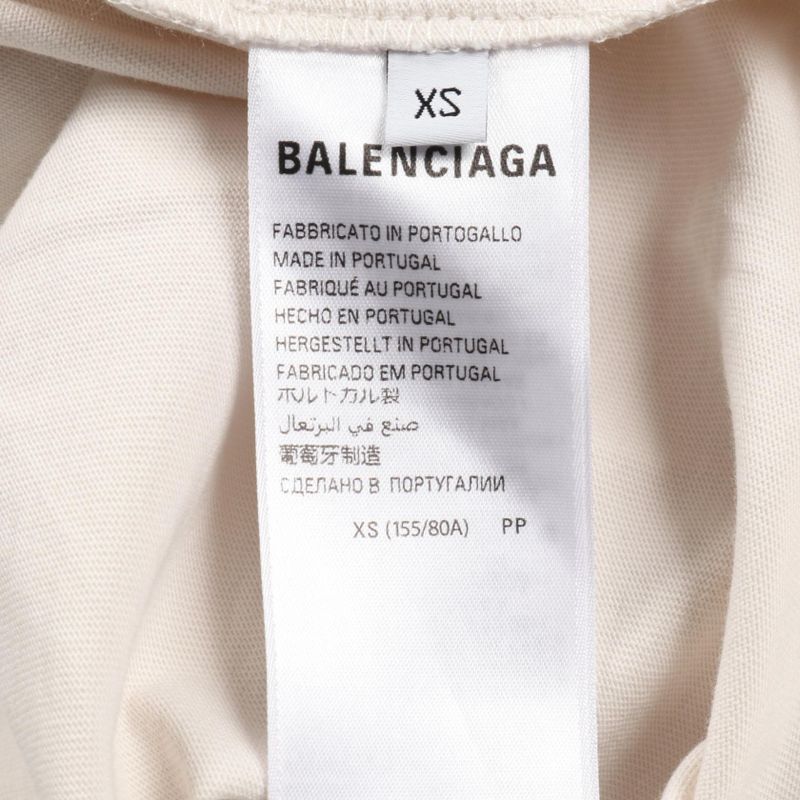 Balenciaga Cut and Sewn Political Stencil 764235 Cotton T-Shirt Political