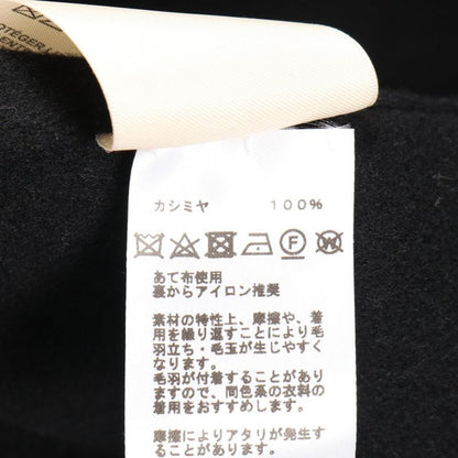 Hermes Serie Button Cashmere Coat Women's Used a