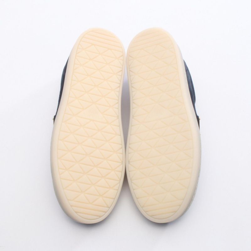 Prada Sneakers Triangle Logo Navy Suede Sneakers Women's Never Worn