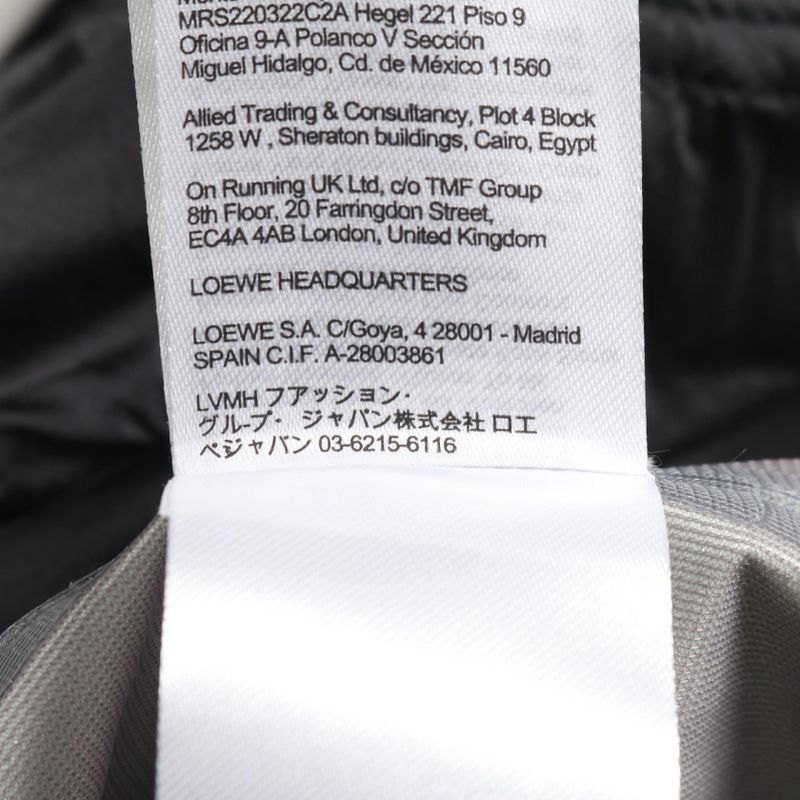 Loewe × on Parka Nylon Coat Unisex Never Used