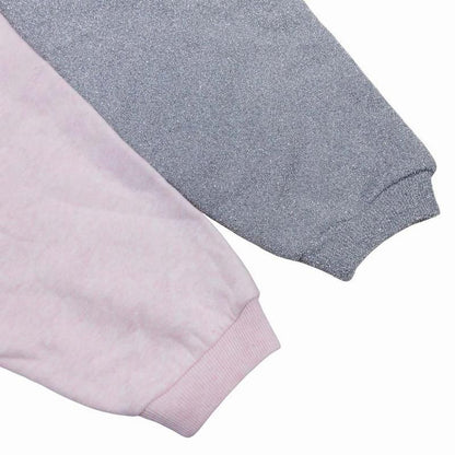 23ss Dior Erl Dior Erl Lame Mix Sweatshirt Hoodie Pullover Cut Cotton Lined