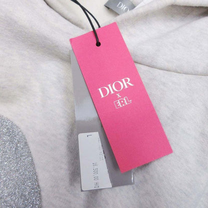 23ss Dior Erl Dior Erl Lame Mix Sweatshirt Hoodie Pullover Cut Cotton Lined
