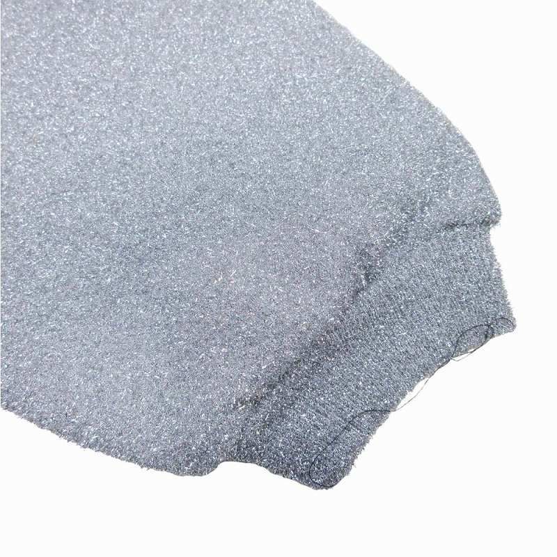 23ss Dior Erl Dior Erl Lame Mix Sweatshirt Hoodie Pullover Cut Cotton Lined