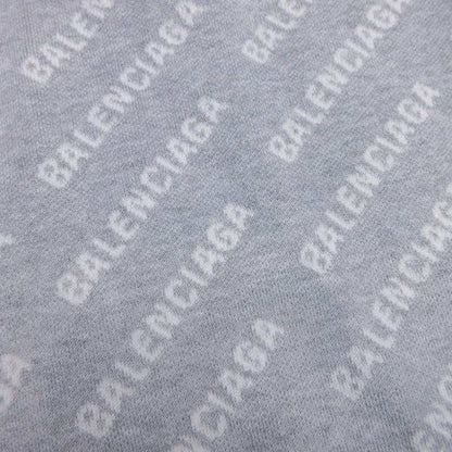 22aw Balenciaga Wardrobe Balenciaga Wardrobe Multi-Logo Allover Round Knit