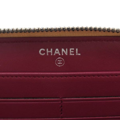 Chanel Round Zipper Long Wallet