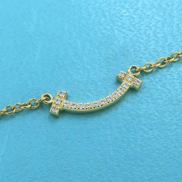 Tiffany & Co T Smile Diamond Bracelet Mini