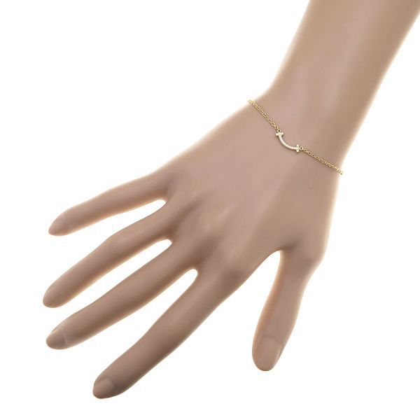 Tiffany & Co T Smile Diamond Bracelet Mini