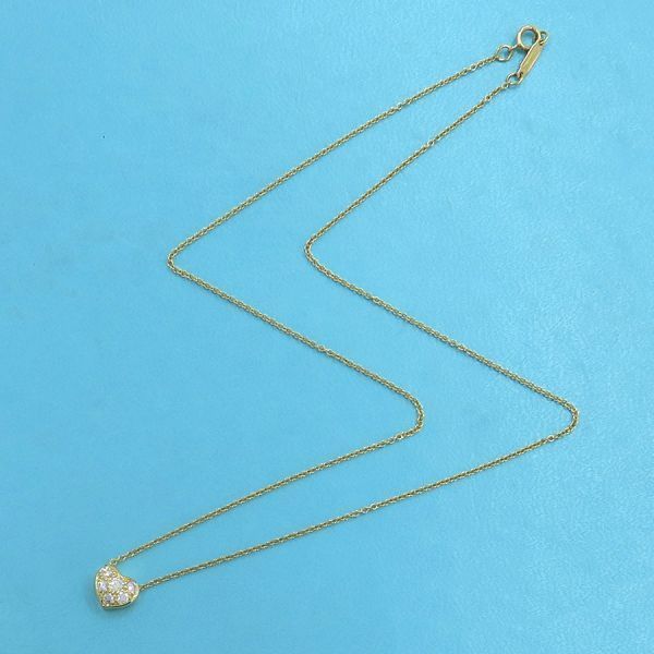 Tiffany & Co Pave Heart Diamond Necklace