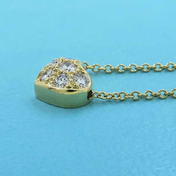 Tiffany & Co Pave Heart Diamond Necklace