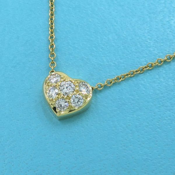 Tiffany & Co Pave Heart Diamond Necklace