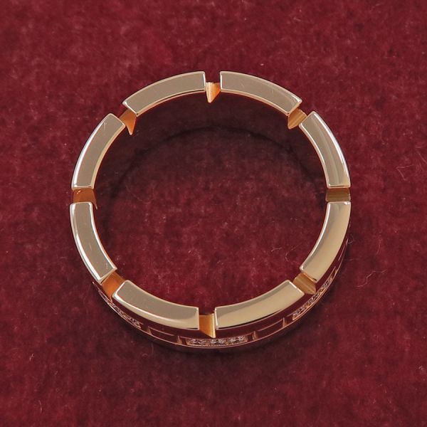 Cartier Tank Francaise Ring Sm Half Diamond #51 (size 10.5 Approx) [none Fee