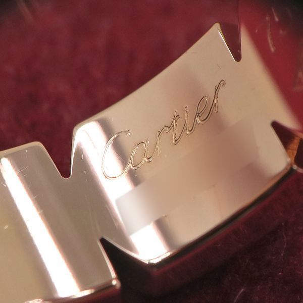 Cartier Tank Francaise Ring Sm Half Diamond #51 (size 10.5 Approx) [none Fee