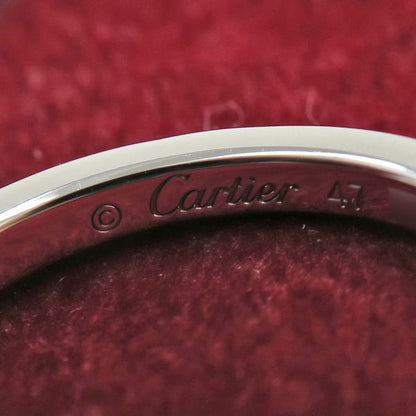 Cartier Ballerina Wedding Ring Pave Diamond #47 (size Near 6.5) [none Fee Gift