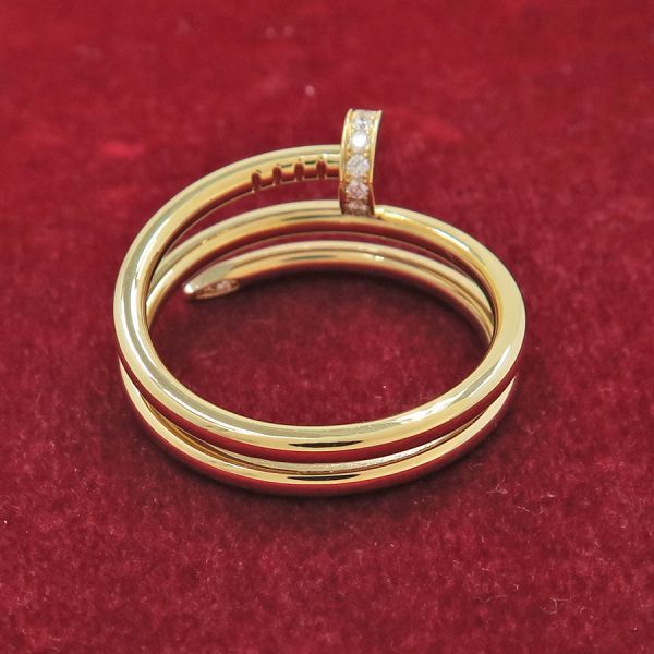 Cartier Love Ring Full Diamond #54 (size 13.5 Approx)