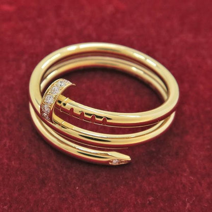 Cartier Love Ring Full Diamond #54 (size 13.5 Approx)