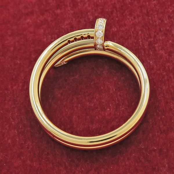 Cartier Love Ring Full Diamond #54 (size 13.5 Approx)