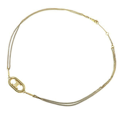 Celine Triomphe Necklace 46s896bra.35or