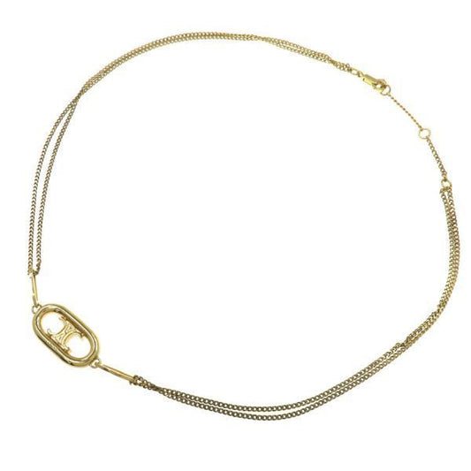 Celine Triomphe Necklace 46s896bra.35or