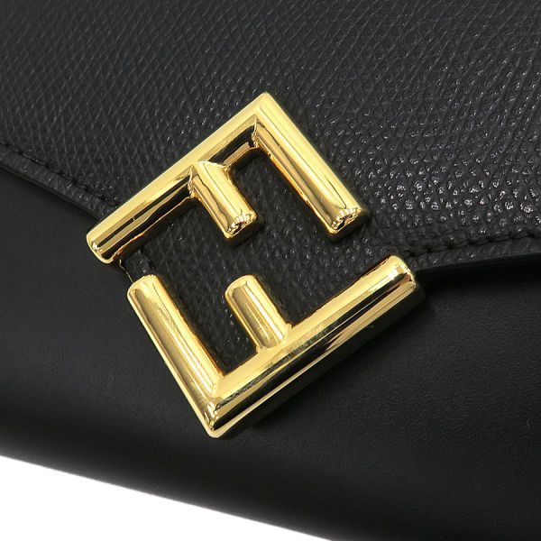 Fendi Ff Diamond Long Wallet with Chain 8m0365alv4f0kur