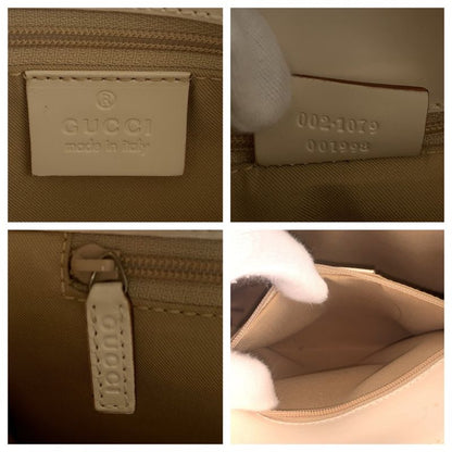 Gucci Beige Ivory GG Canvas 002.1079 Tote Handbag Ladies 506406