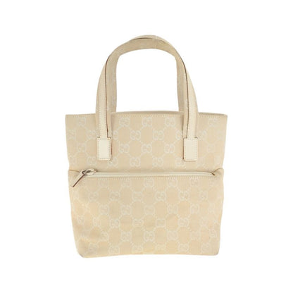 Gucci Beige Ivory GG Canvas 002.1079 Tote Handbag Ladies 506406