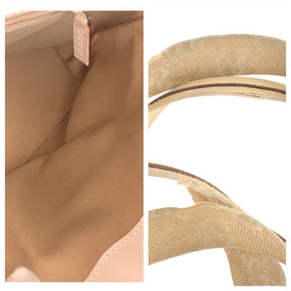 Gucci Beige Ivory GG Canvas 002.1079 Tote Handbag Ladies 506406