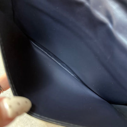 Bottega Veneta Maxi Intrecciato Fold Long Wallet Billfold Leather Black Men's