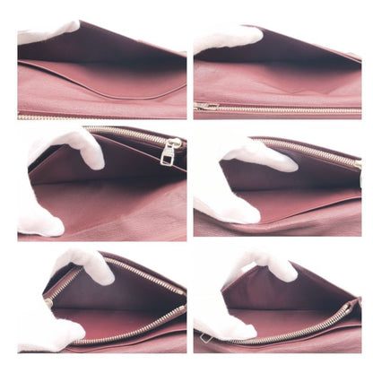 Louis Vuitton Taurillon Portefeuille Brazza Brown Silver Hardware Leather