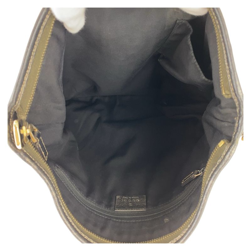 Gucci Abby GG Pattern Beige Brown Gold Hardware GG Canvas Leather 131326