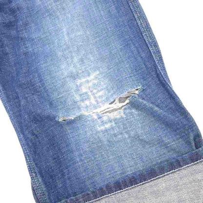 Loewe Fisherman Denim Pants Damaged Rolled Up Cropped 44 Blue Uo Aa