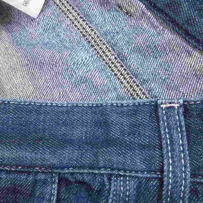 Loewe Fisherman Denim Pants Damaged Rolled Up Cropped 44 Blue Uo Aa