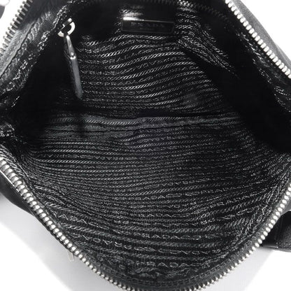 Prada Shoulder Bag Black Bt0715 Unisex Pre-Owned