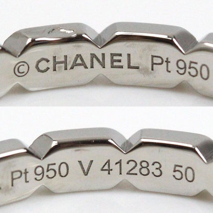 Chanel Pt950platinum Premier Promesse Diamond Ring / Ring J4003 Diamond 10 Size