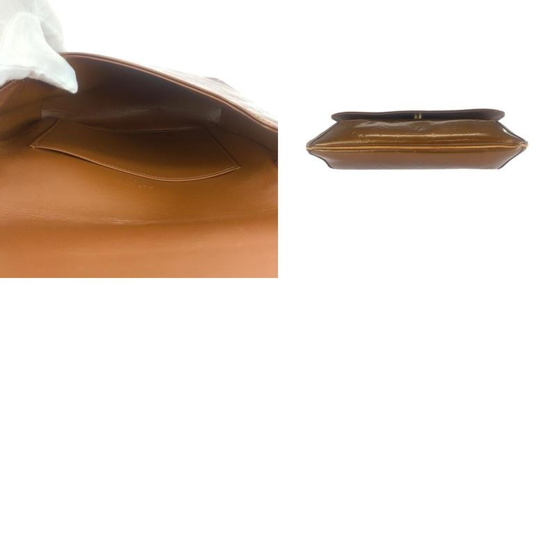 Louis Vuitton Vernis Thompson Street Bronze Brown Patent Leather M91301